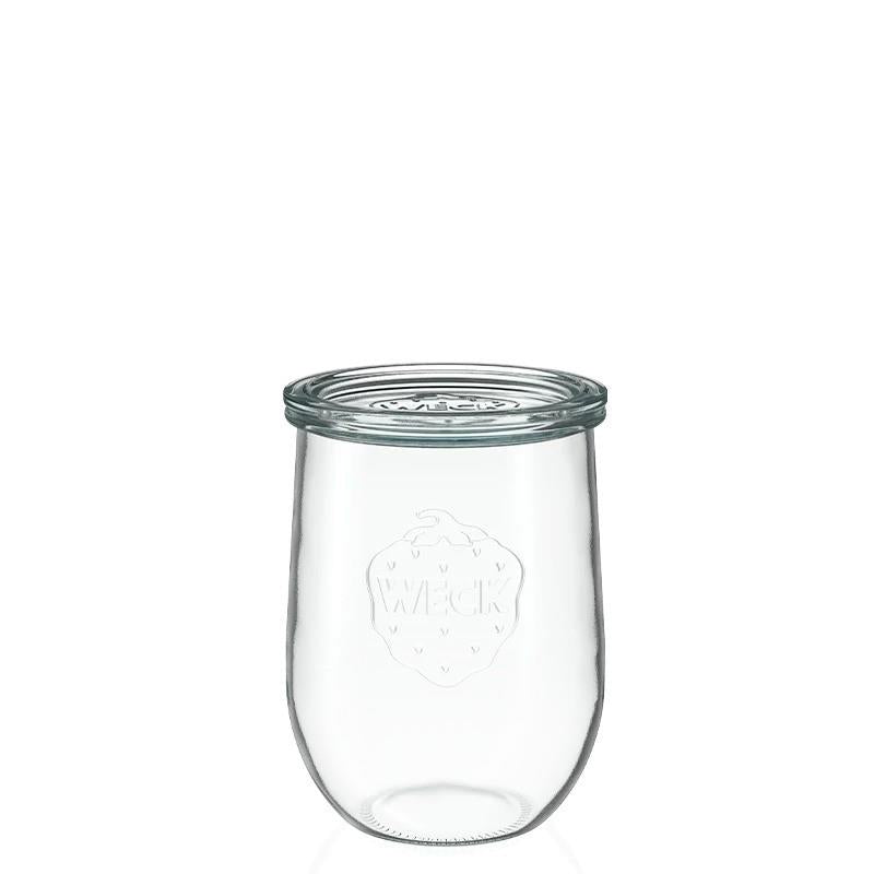6 X 1062ml WECK Tulip Jar COMPLETE