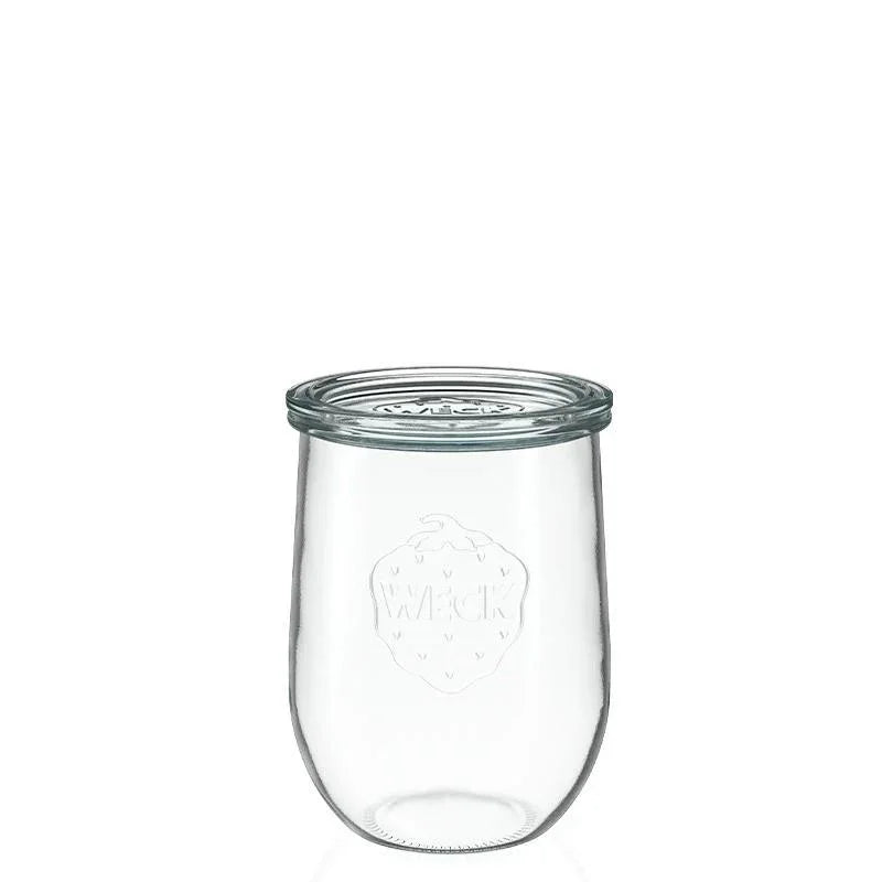 6 X 1062ml WECK Tulip Jar COMPLETE