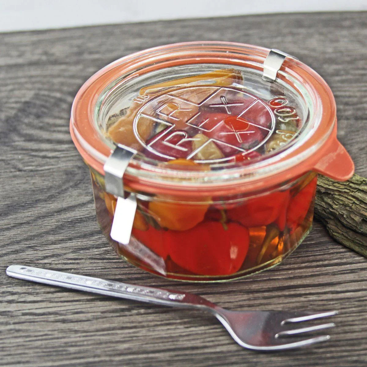 Weck Rex 370ml Tapered Preserving Jar with No Lid (Single)