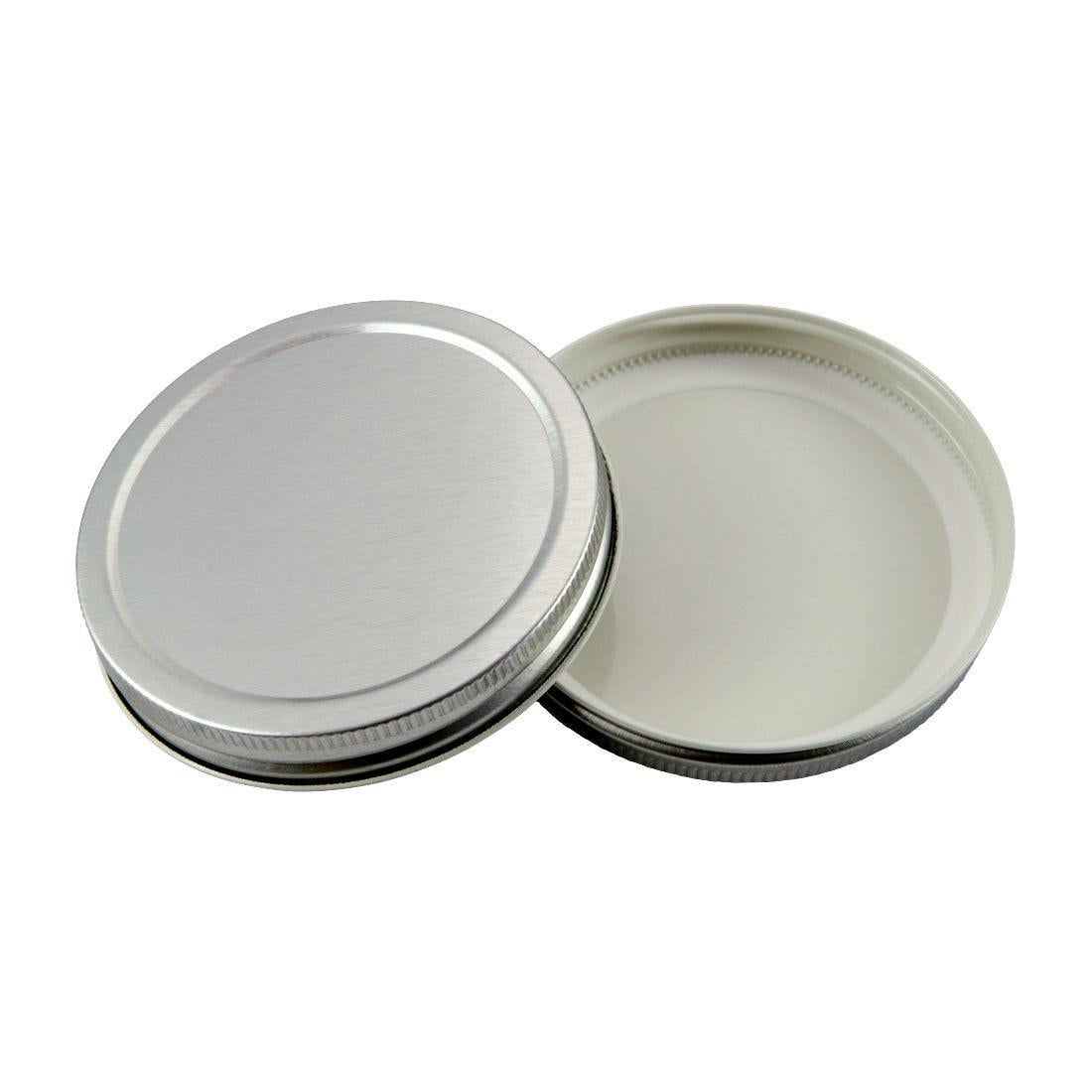 83mm CT Plastisol Lid Silver