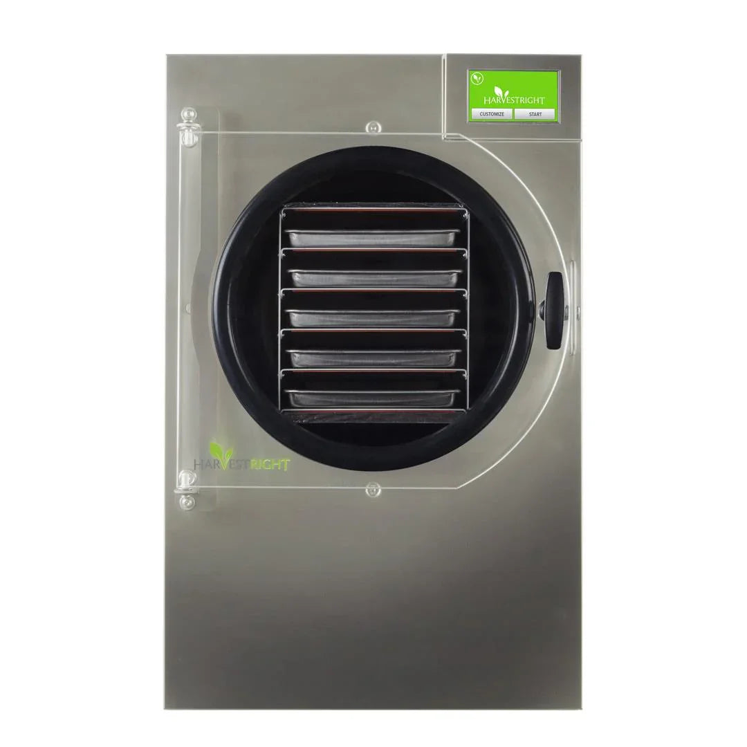 Harvest Right PRO Medium Home Freeze Dryer - Stainless Steel with Premier Industrial Pump, Latest 5 Tray Model