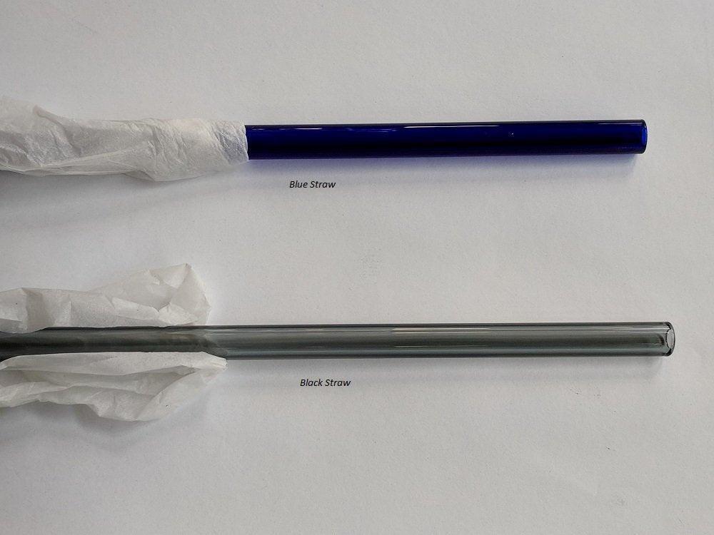 Bent Glass Drinking Straw 9mm