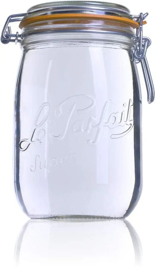 Le Parfait 1000ml (1L) Super Preserving Jar with Swing Top Lid (Single)