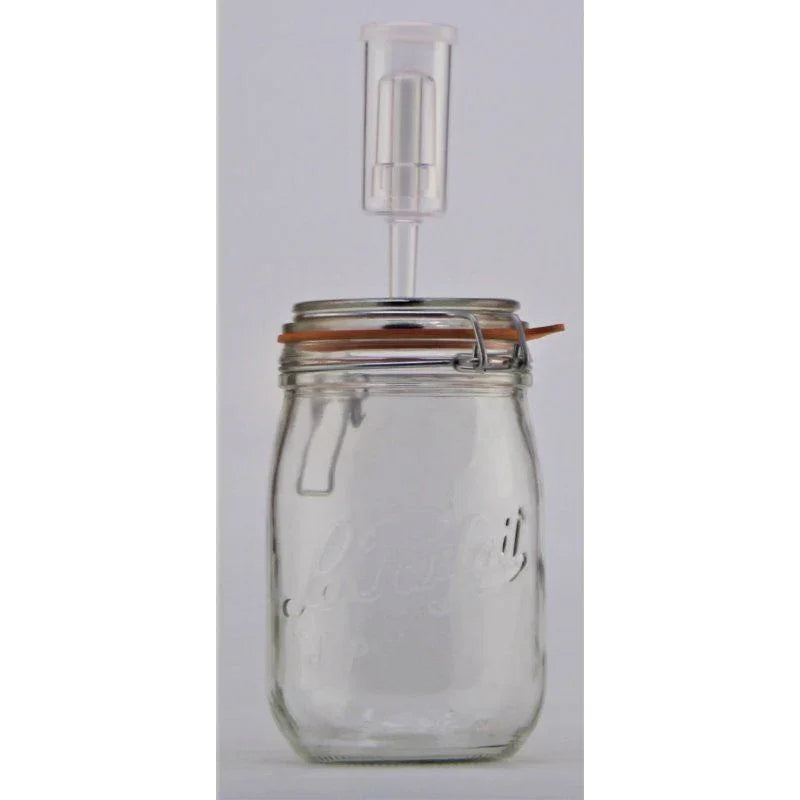 1 Litre LE PARFAIT SUPER Fermenting Jar With Fermenting Lid
