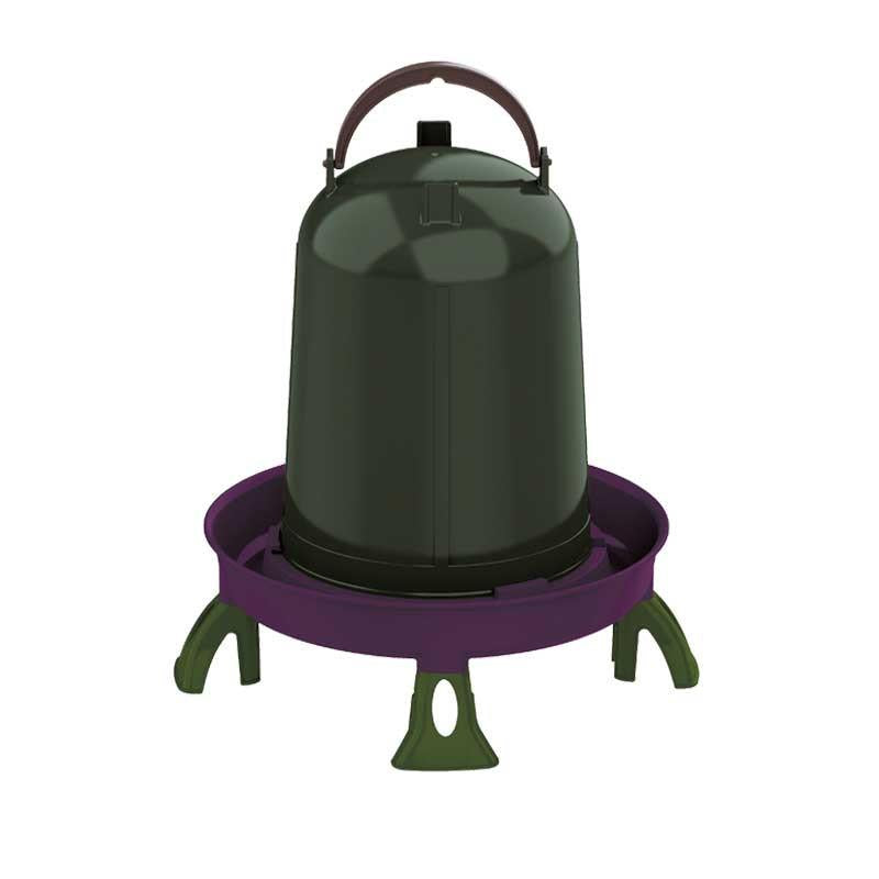 Eco Recycled Poultry Drinker - 10L With Legs