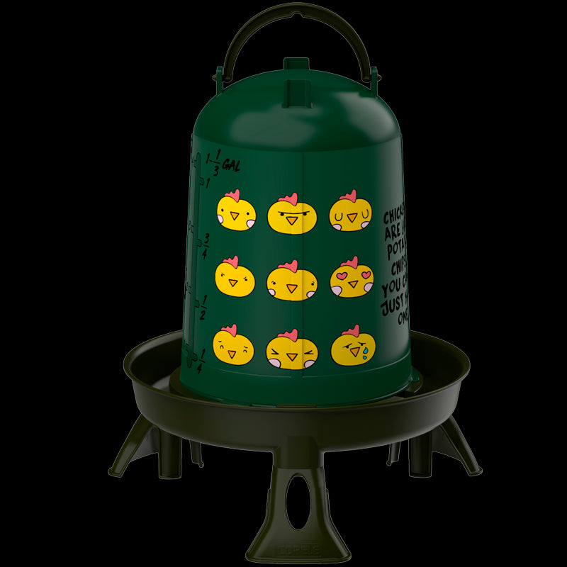 Poultry Drinker with Legs "Chips" 5L Recycled