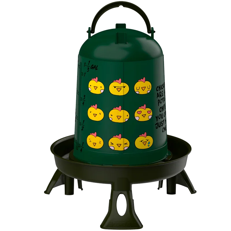 Poultry Drinker with Legs "Chips" 5L Recycled