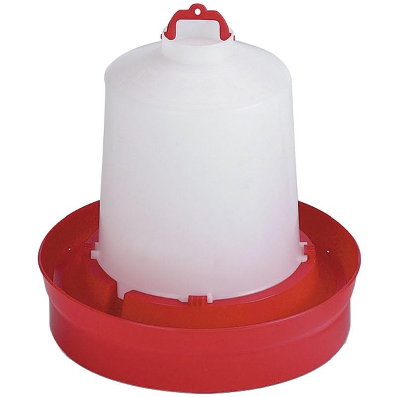 Poultry Drinker 2nd Age Red - 8L