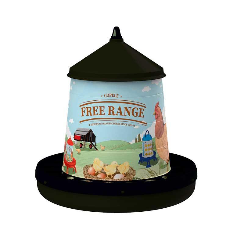 Poultry Feeder "Free-Range" 4KG - Recycled