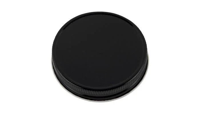 70mm CT Lid with Plastisol Liner BLACK