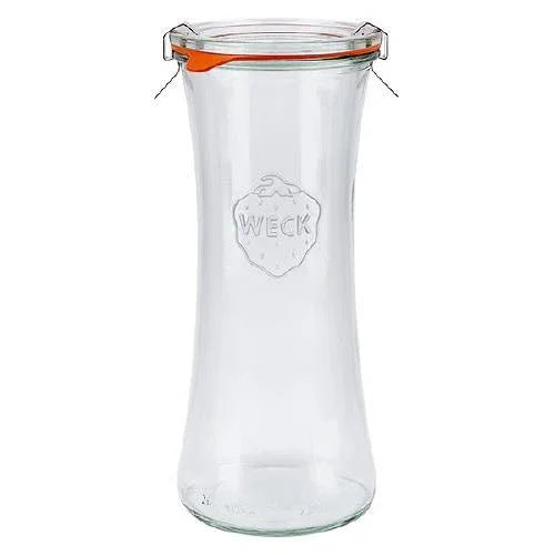 6 X 700ml WECK Deli Jar COMPLETE