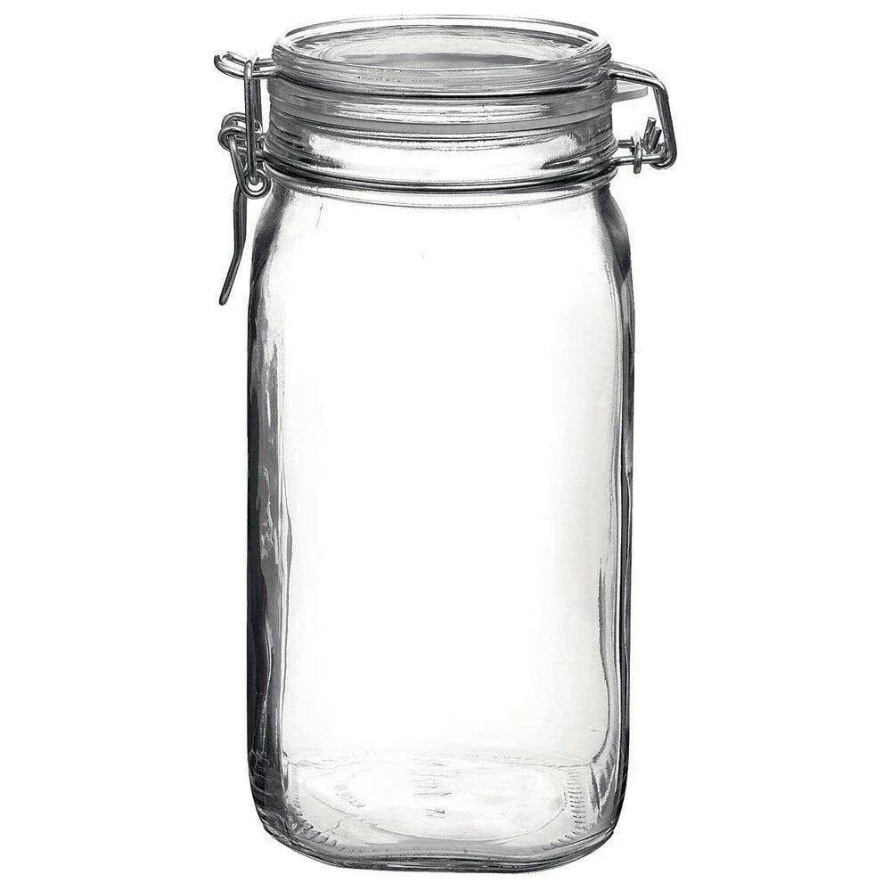 Bormioli Rocco 1500ml (1.5L) Fido Preserving Jar with Swing Top Lid (Single)