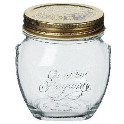 Bormioli Rocco 300ml Quattro Stagioni Preserving Jar with Metal Lid (Single)