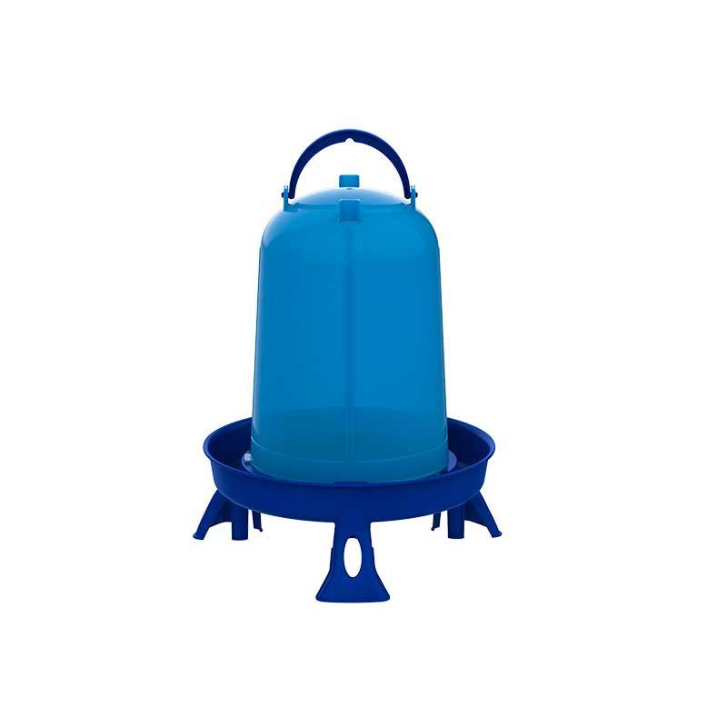 Eco Poultry Drinker With Legs Blue - 8L