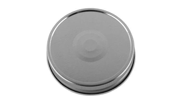 70mm SCREW TOP Lid with Hi-Heat Plastisol and safety button SILVER