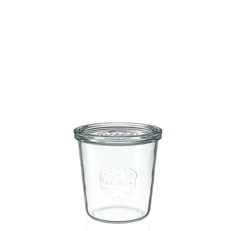 6 X 580ml WECK Sturzglas COMPLETE