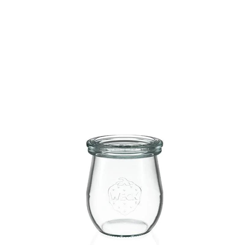 6 X 220ml WECK Tulip Jar COMPLETE