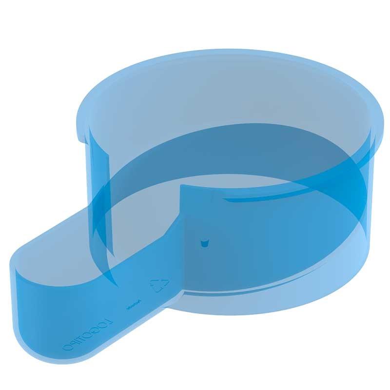 Pigeon Drinker/Feeder 0.8L Blue without Support