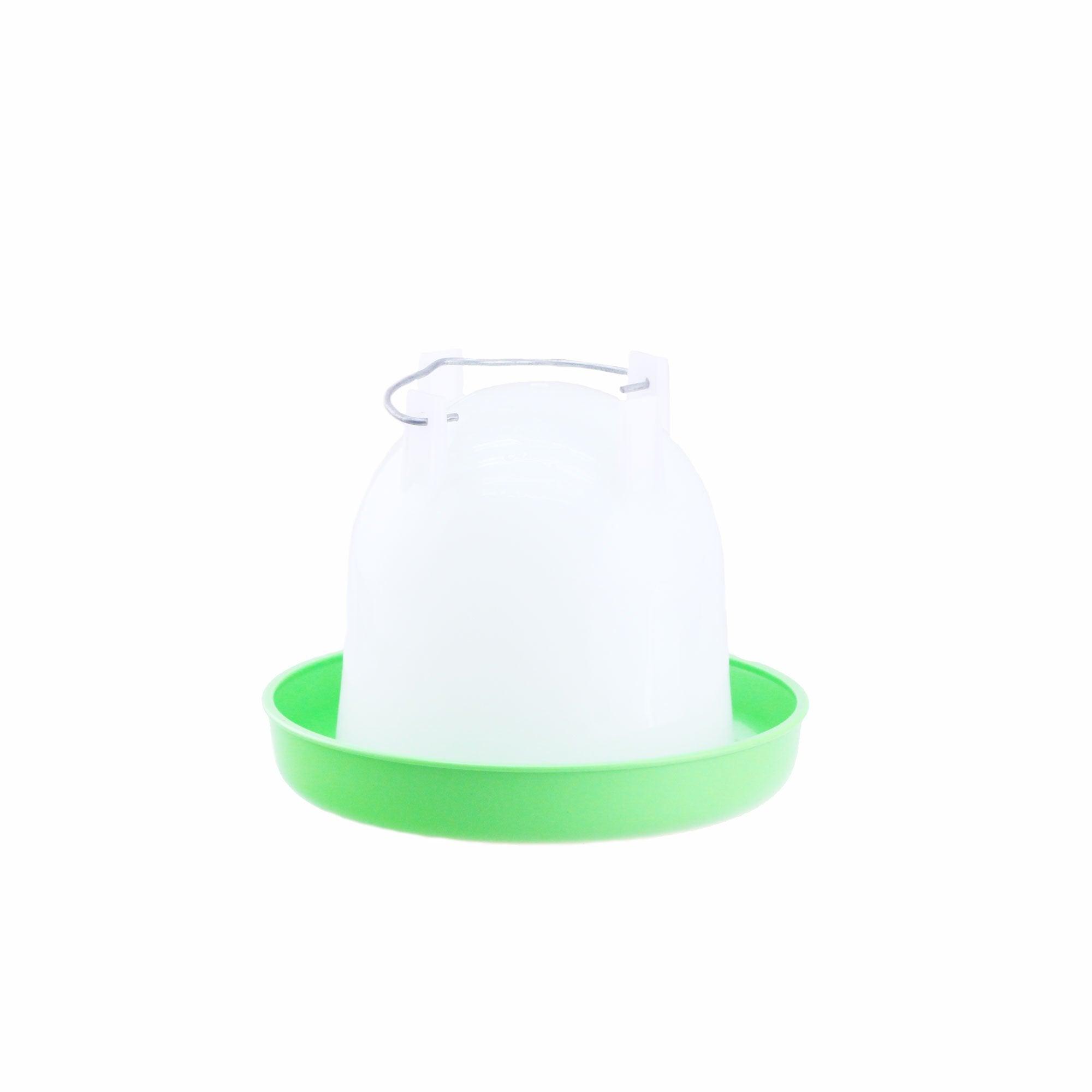 Poultry drinker / water feeder Crown with straight sides 1.5 or 2.6 litres
