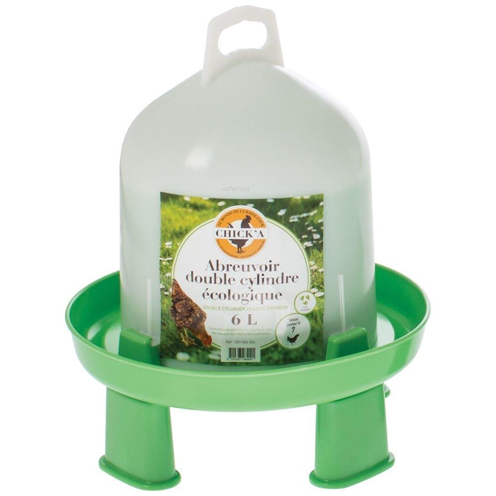 Poultry Drinker with Legs Chick'a Eco-Easy 100% Natural