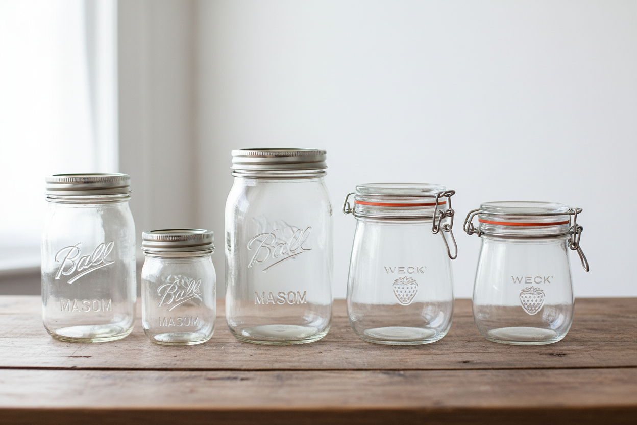 Ball Mason vs Weck Jars: Which Is Right for You?