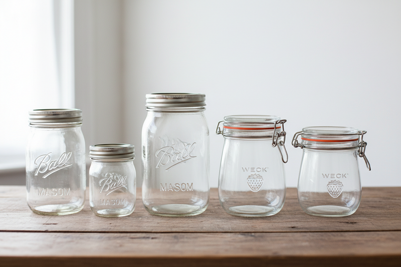 Ball Mason vs Weck Jars: Which Is Right for You?