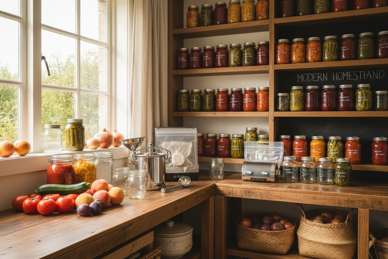 Home Food Security in 2026: Why Australians Are Embracing Food Preservation