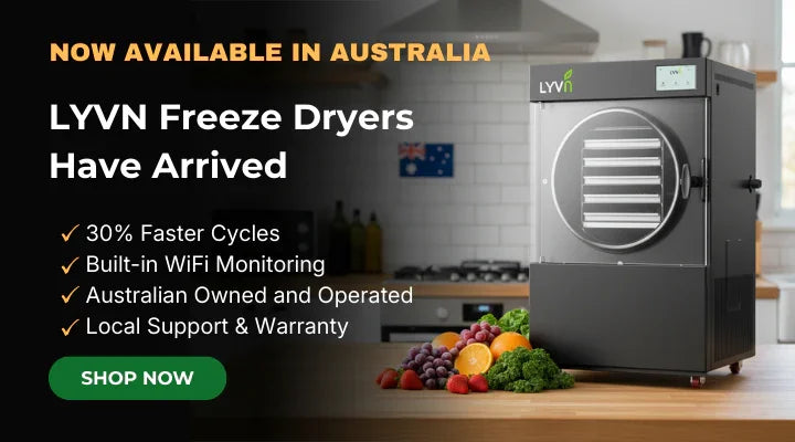 Lyvn Freeze Dryers Australia | Premium Home Food Preservation Equipment
