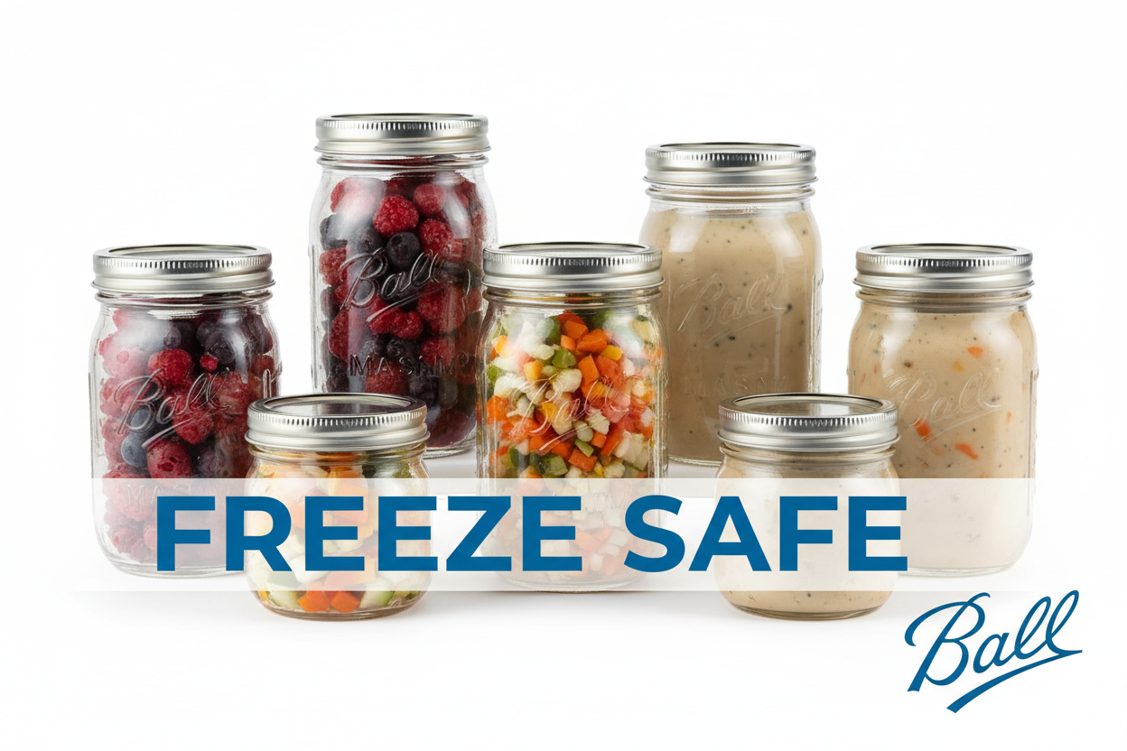 Freeze Safe Jars