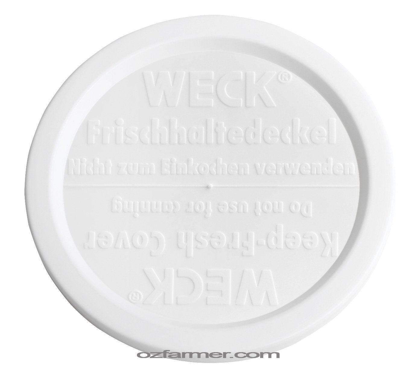 80mm Medium Keep Fresh Snap On Lid for Weck and Rex Jars BPA FREE