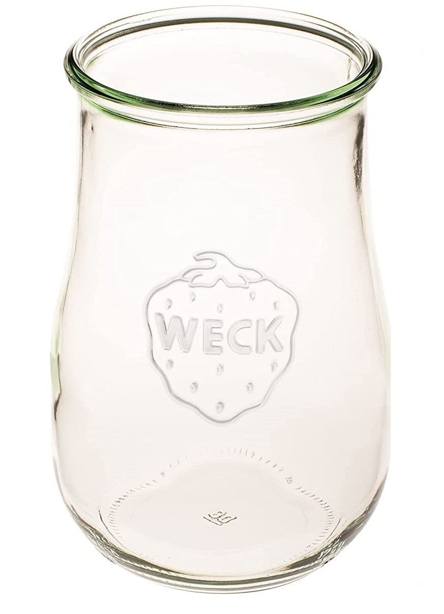 1750ml Tulip Jar JAR ONLY (No lid, seal or clips)