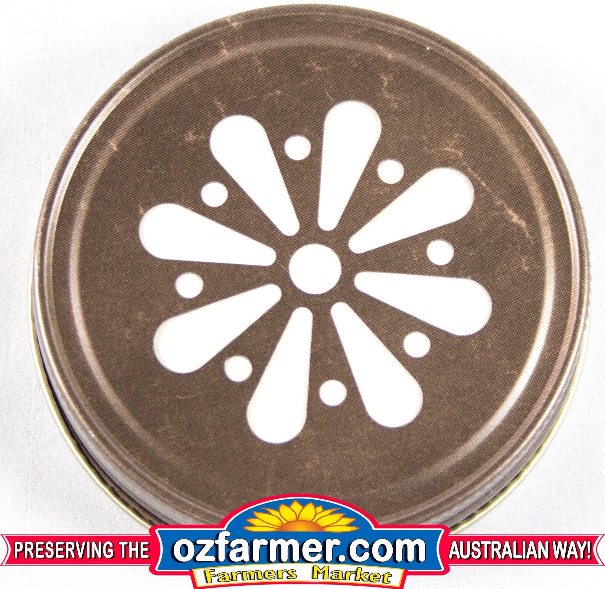 12 x USA Made Daisy Lid  Bronze