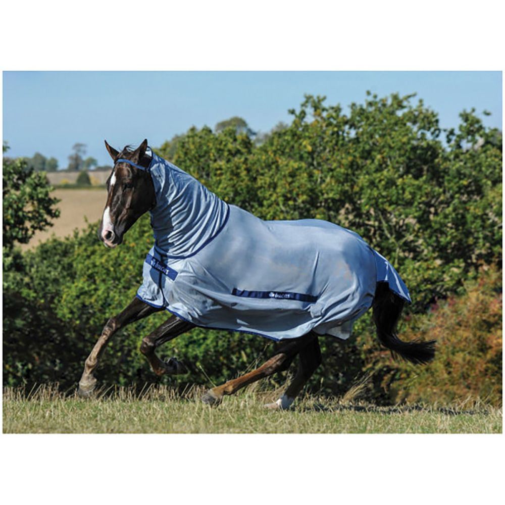 Bucas Rug BuzzOff Blue FN 120cm/5'3