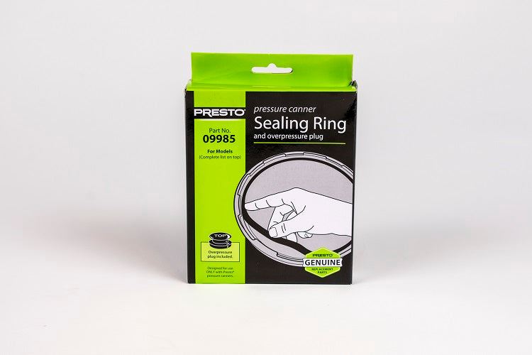 Presto Pressure Canner sealing rubber gasket and overpressure plug