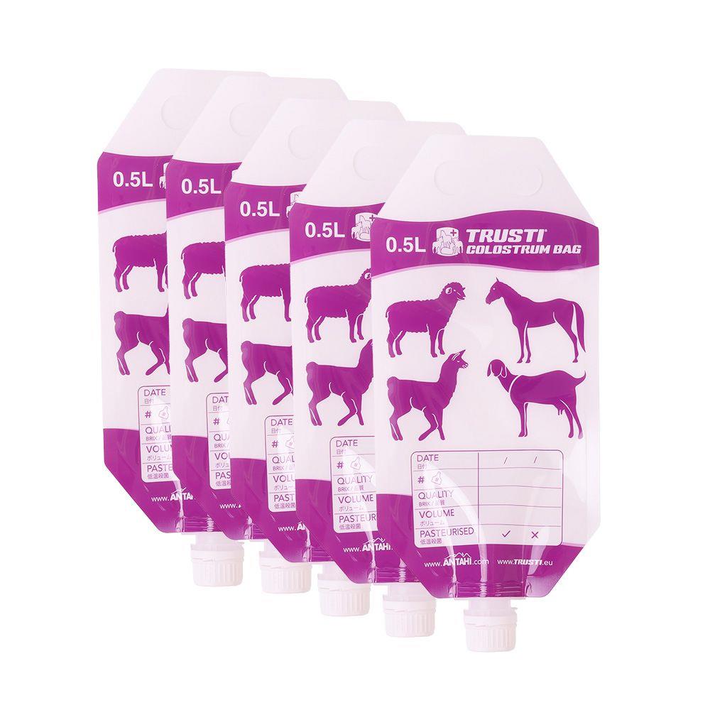 Antahi 0.5L Trusti Colostrum Bags x 5