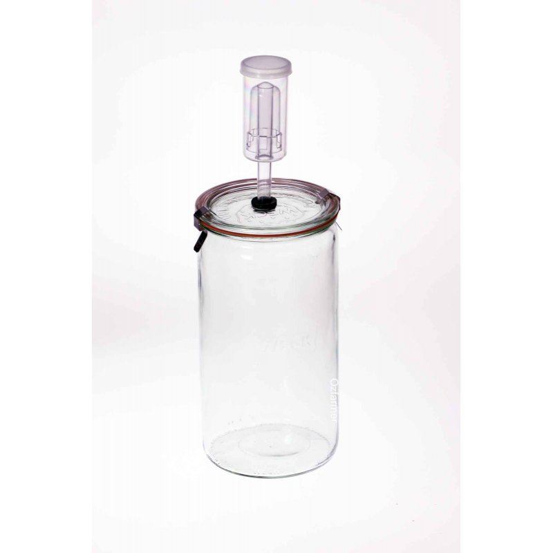 1.5 litre WECK Fermenting Jar With Fermenting Lid Weck Rex