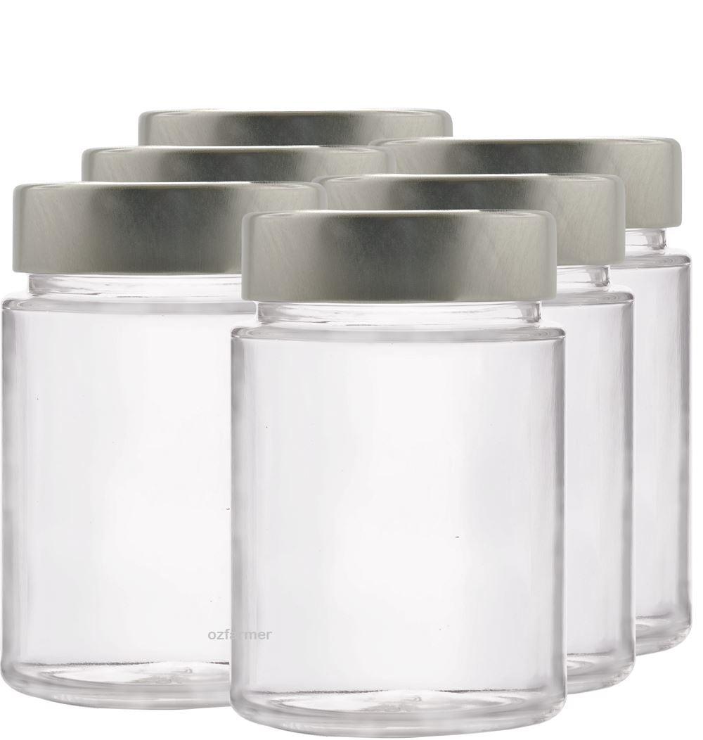 195ml Rex Jar with Lid - Pack of 6 - OzFarmer