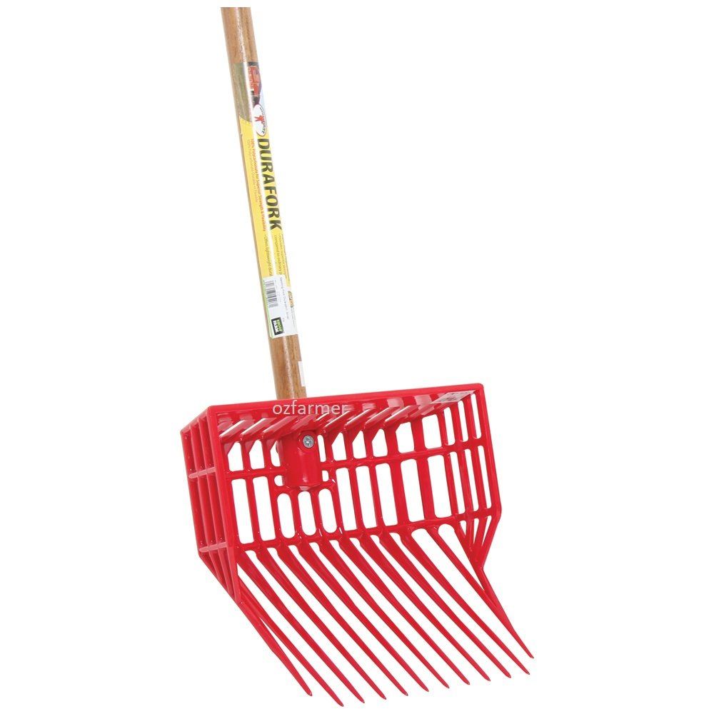 Bedding Fork Dura pitch for Farm and Horse Stable Large
