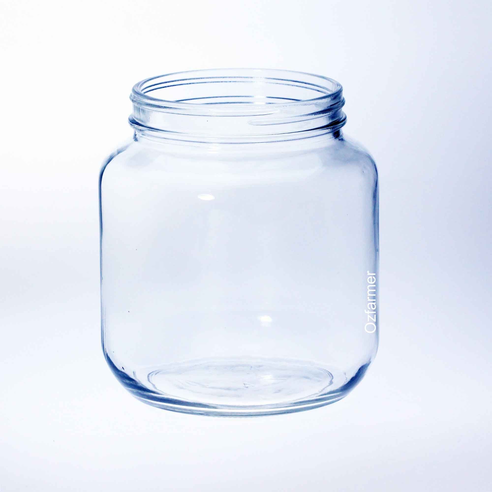 6 x Bell 64 oz / Half Gallon Smooth  Jars - Lids included