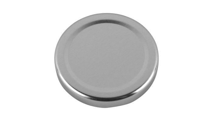 58mm TWIST TOP Lids SILVER