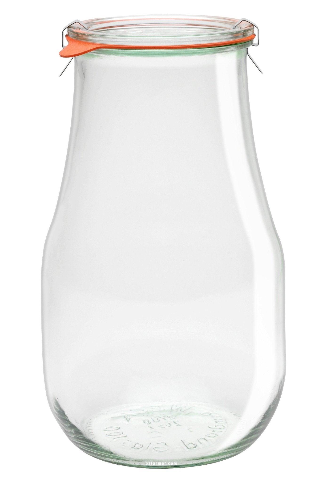 2.5 litre Tulip Jar Complete - 739 Weck - OzFarmer