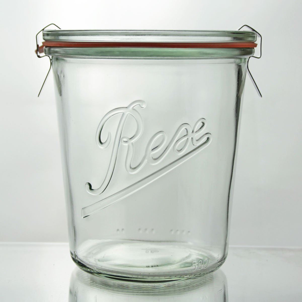 580ml Rex Tapered Jar- Case of 6