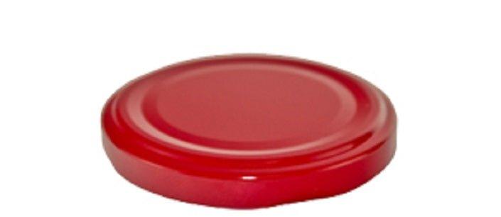 25 x 53mm TWIST TOP lid Red
