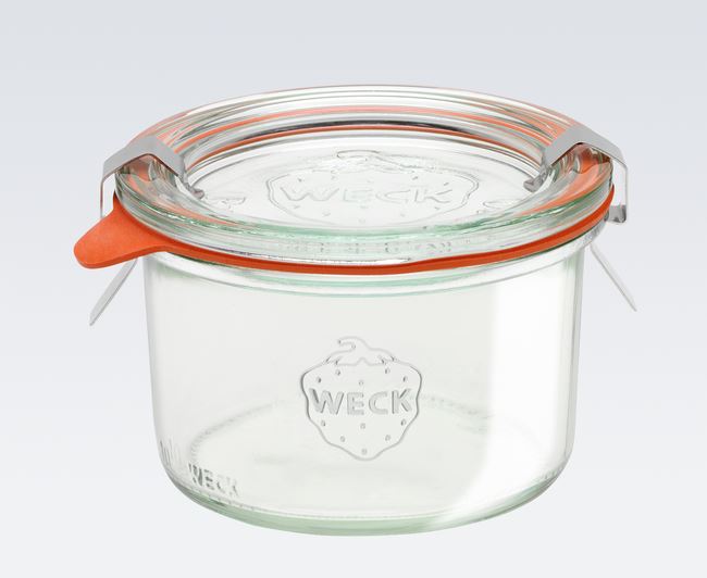 1 x 200ml Tapered Jar Complete - 751 Weck