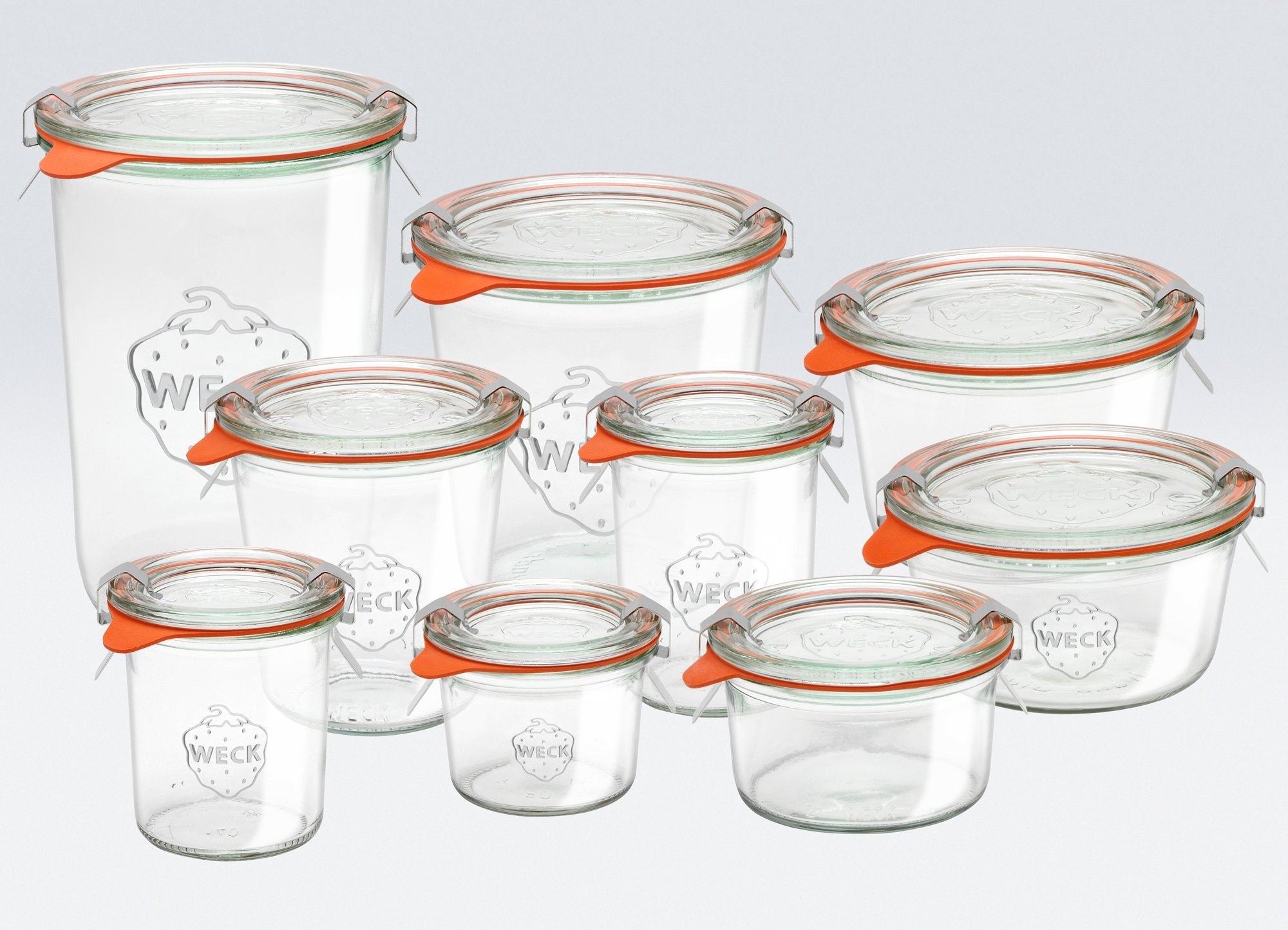 370ml Tapered Jar Complete - 741 WECK