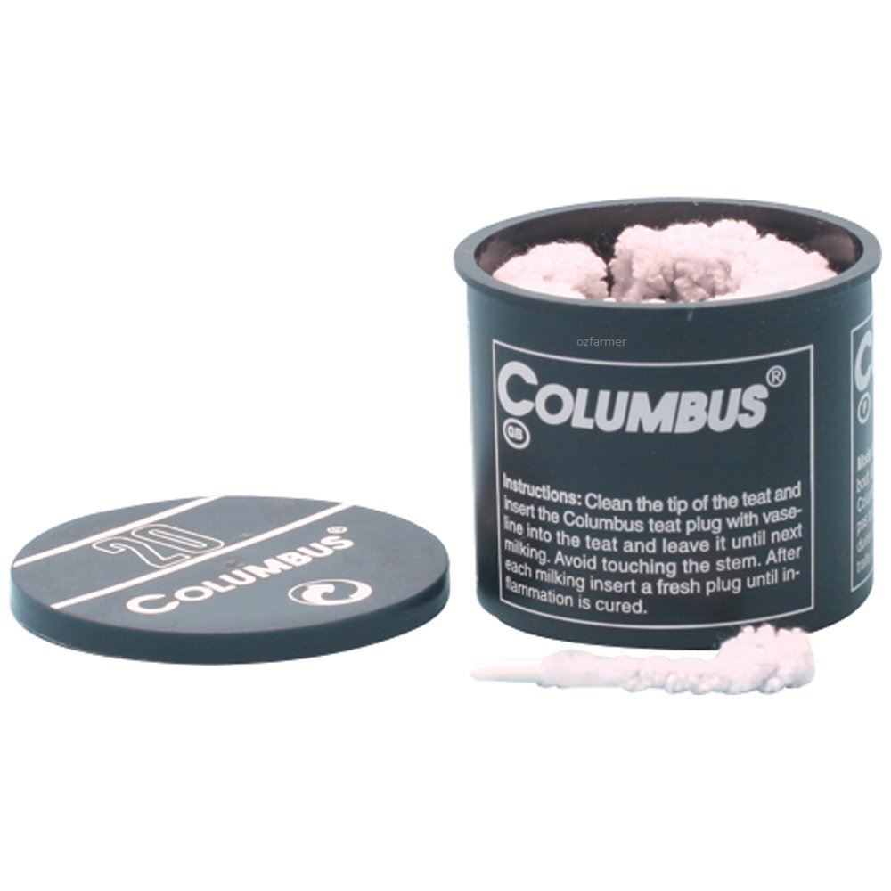 Teat Plugs Columbus 20-pack