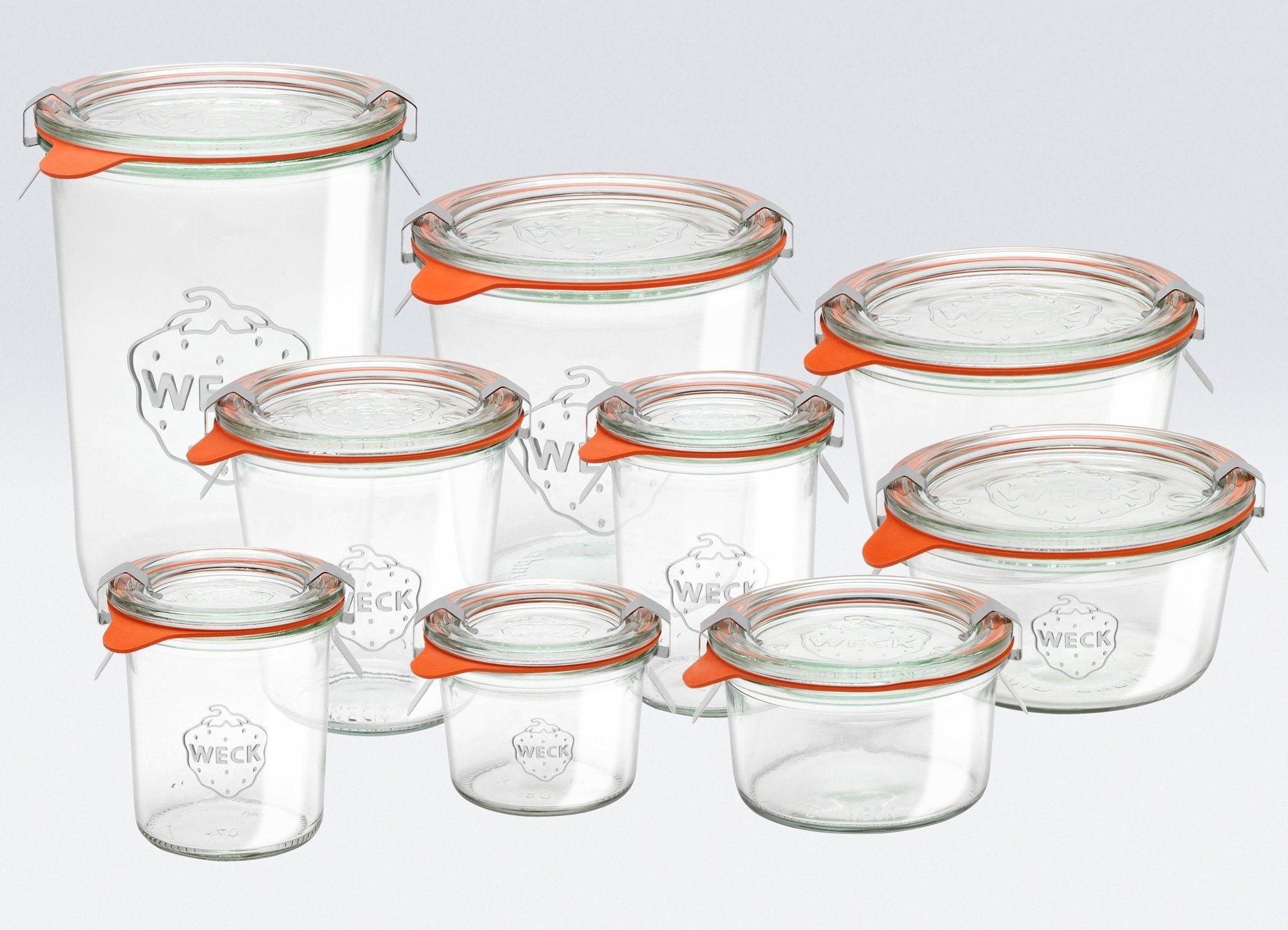 370ml Tapered Jar Complete - 741 WECK - OzFarmer