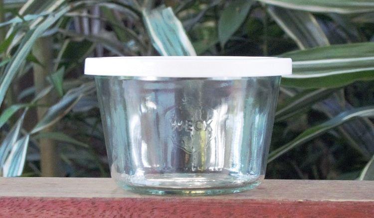 370ml Tapered Jar with WHITE STORAGE LID - OzFarmer