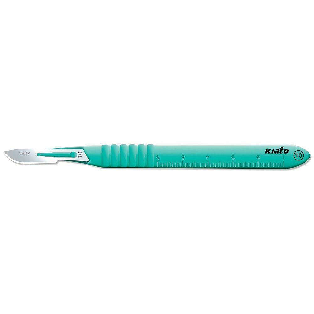 Scalpel Plastic Disposable Kiato Size 10 10pk