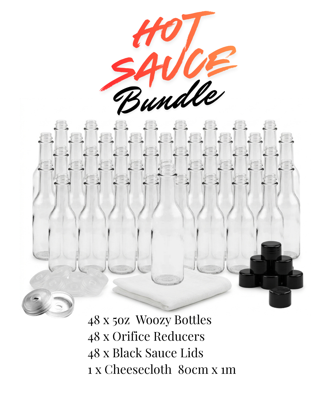 Hot Sauce Jar Bundle